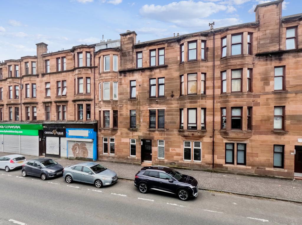 Dumbarton Road, Flat 0/1, Whiteinch, Glasgow, G14 9UY 1 bed flat for