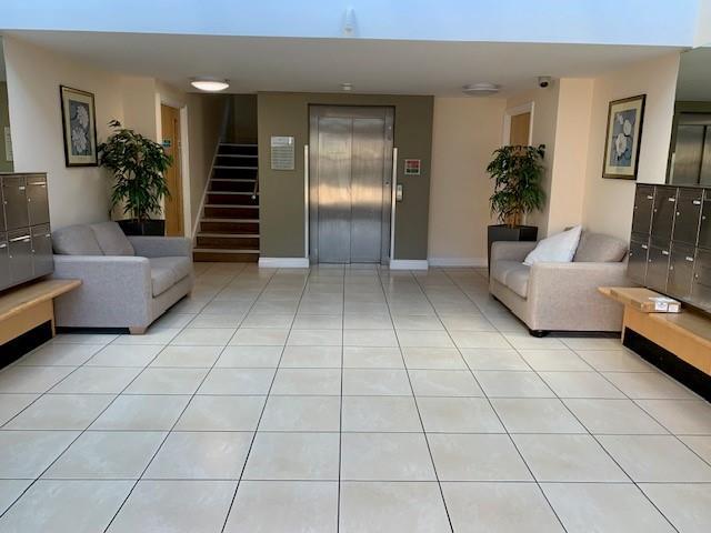 Communal entrance lobby