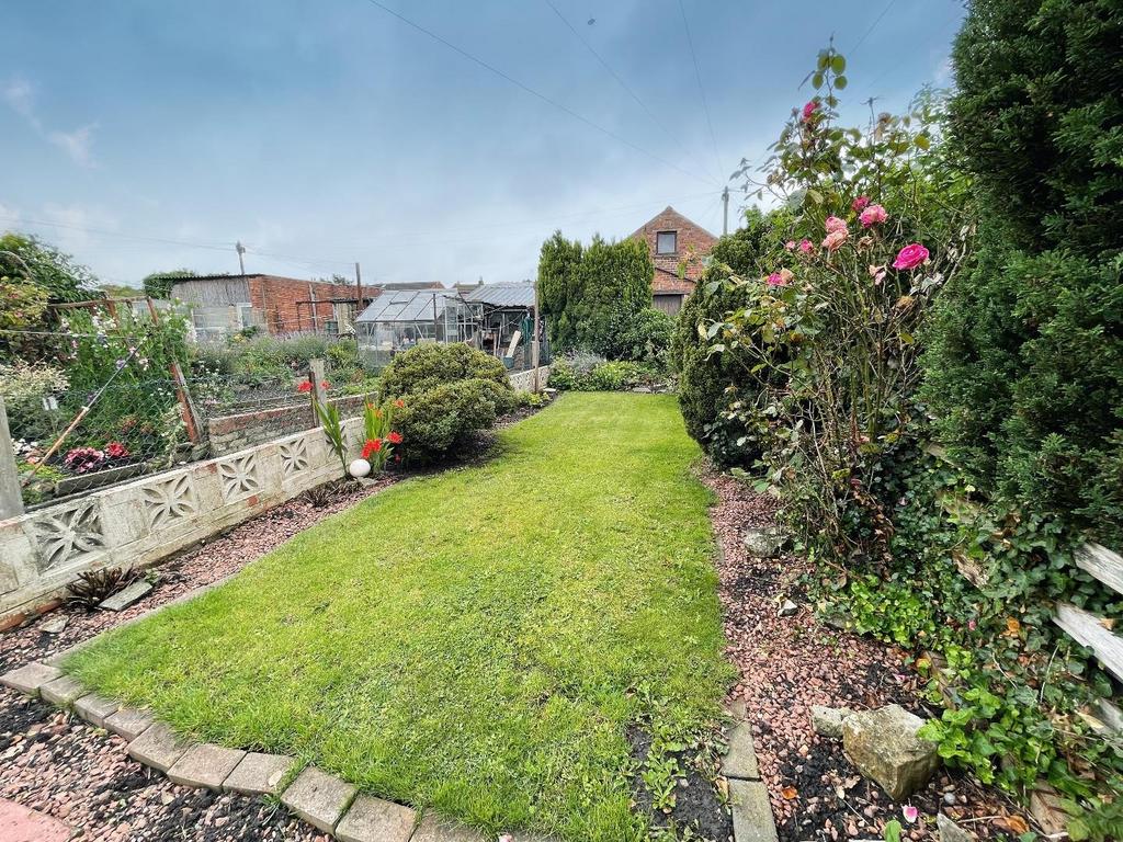 Rear garden