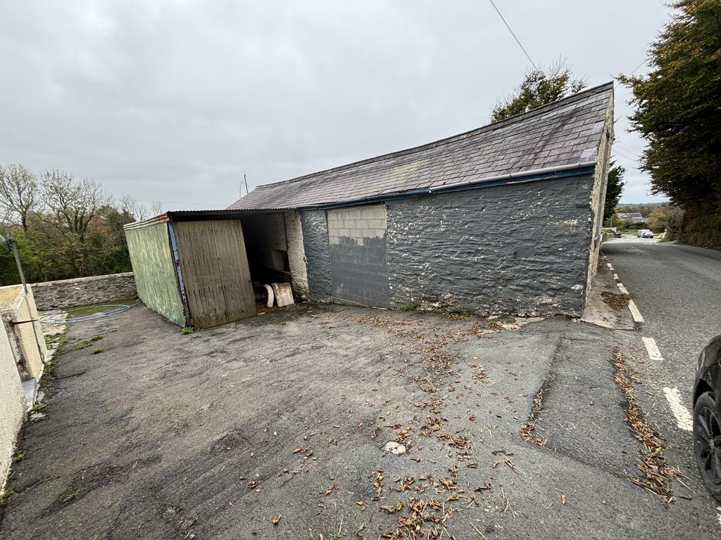 Large stone barn range