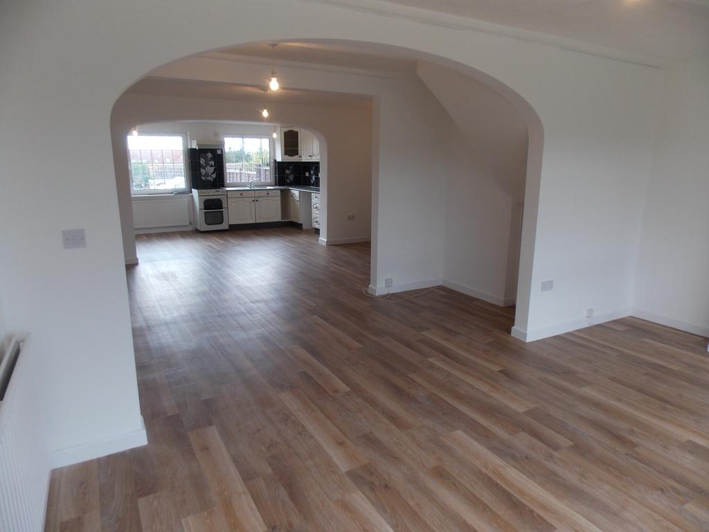 Open plan living space