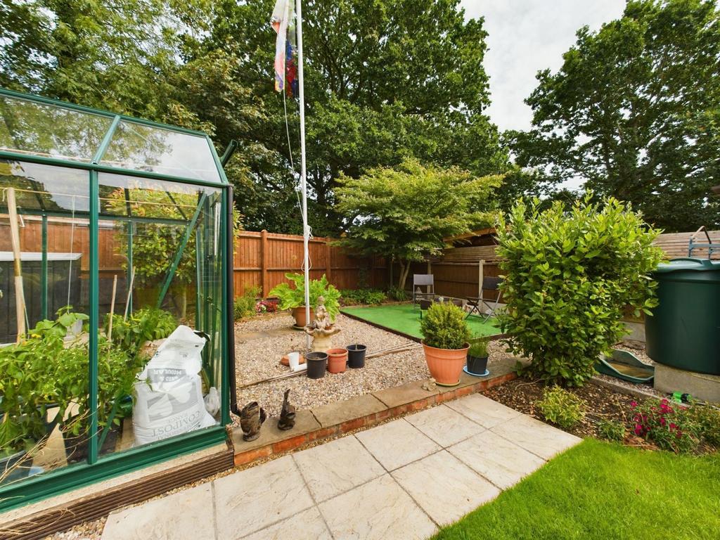 Rear garden