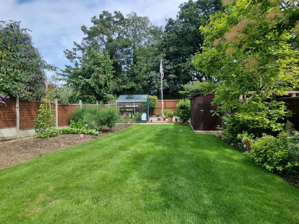 Rear garden