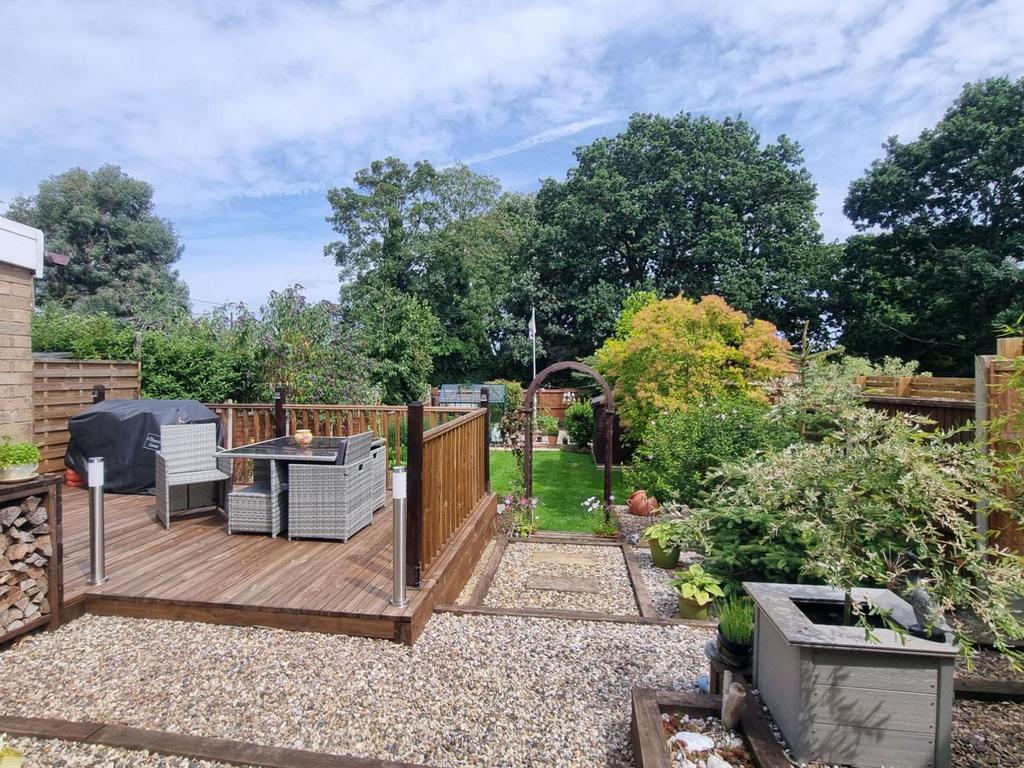 Rear garden