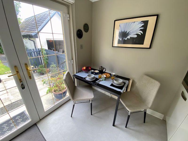Dining area within