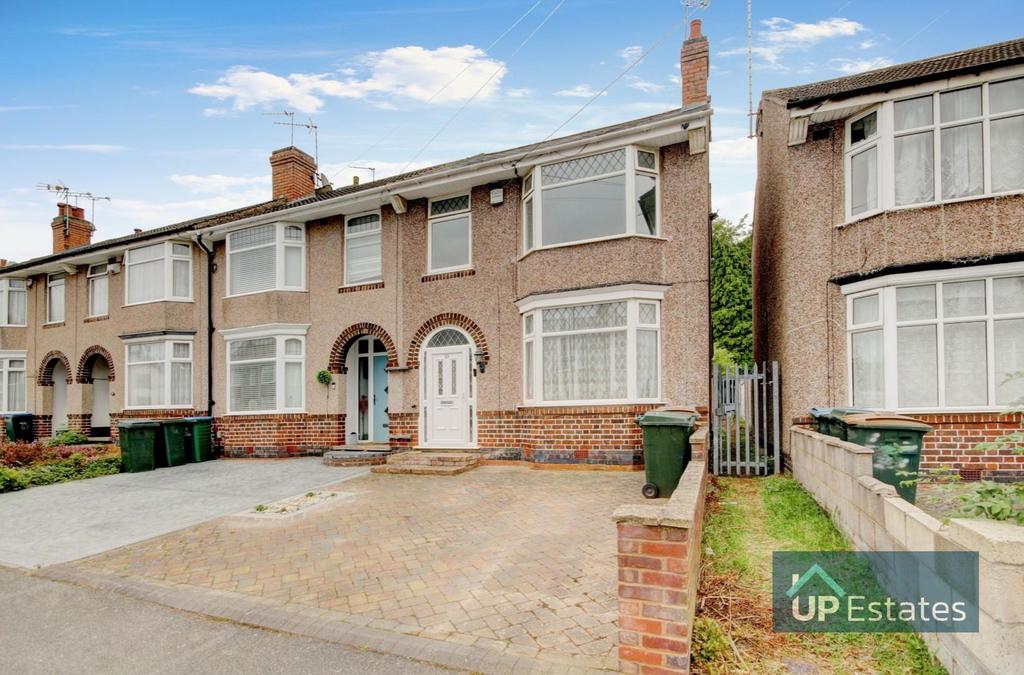 Mellowdew Road, Poets Corner, Coventry 3 bed end of terrace house for