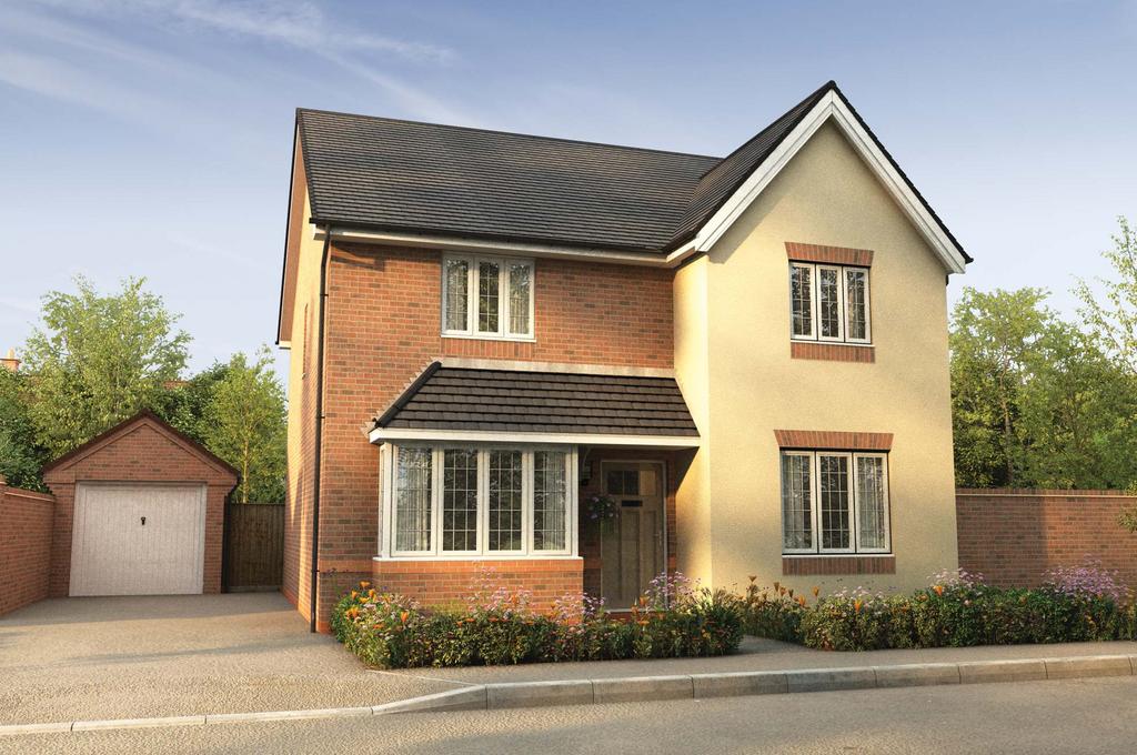 Plot 38, The Harwood at Bloor Homes at Thornbury Fields, Morton Way