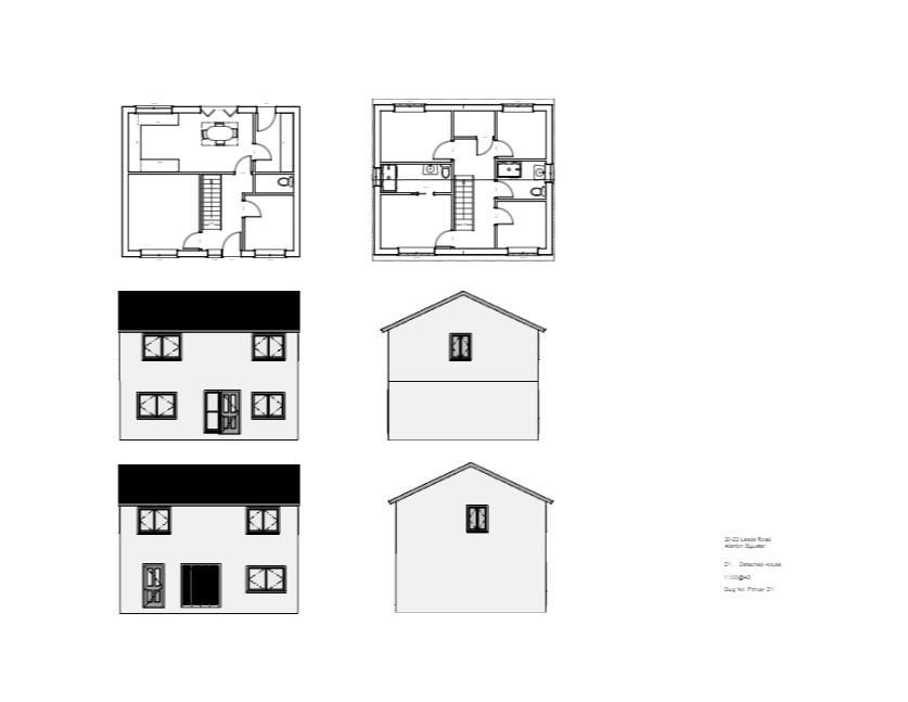Proposed dwelling