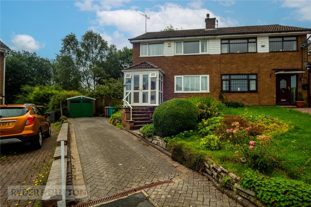 Harewood Close, Norden, Rochdale... 3 bed semidetached house for sale