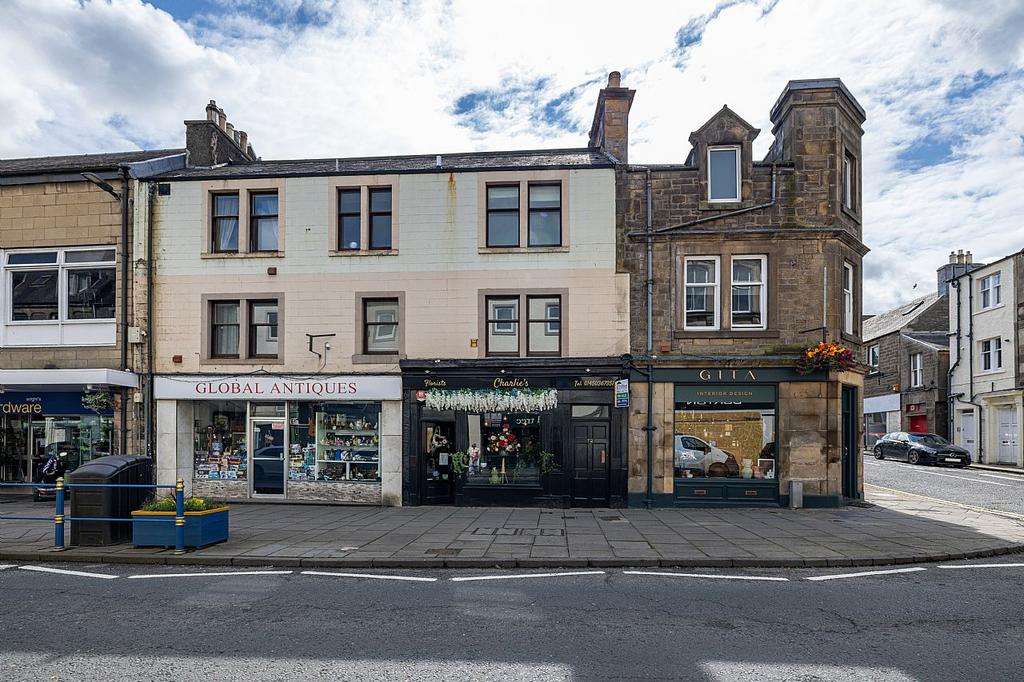 72A, High Street, Hawick TD9 9HR 2 bed ground floor flat for sale £90,000