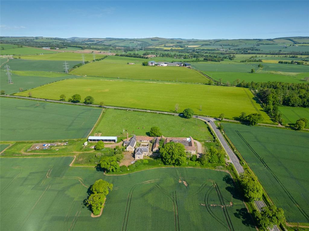 Chalkielaw Farm House and Steading, Duns, Scottish Borders, TD11 Land