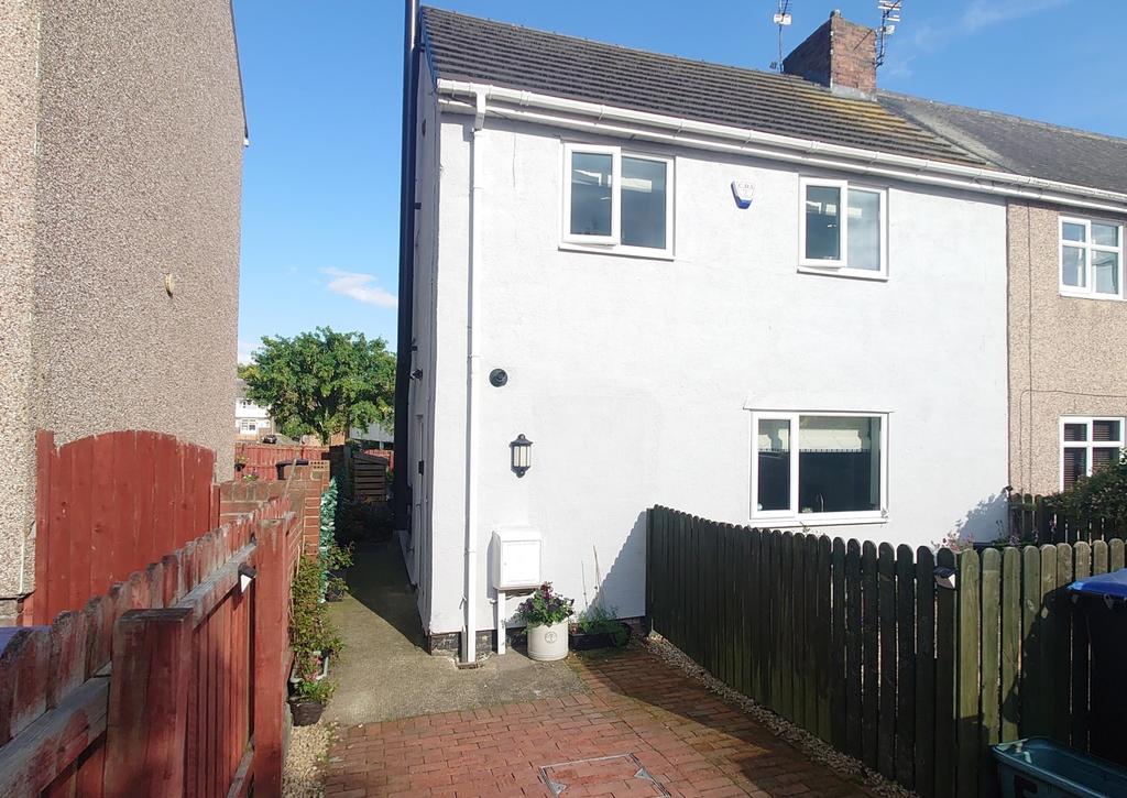 Hillside, Witton Gilbert, Durham... 3 bed semidetached house £140,000