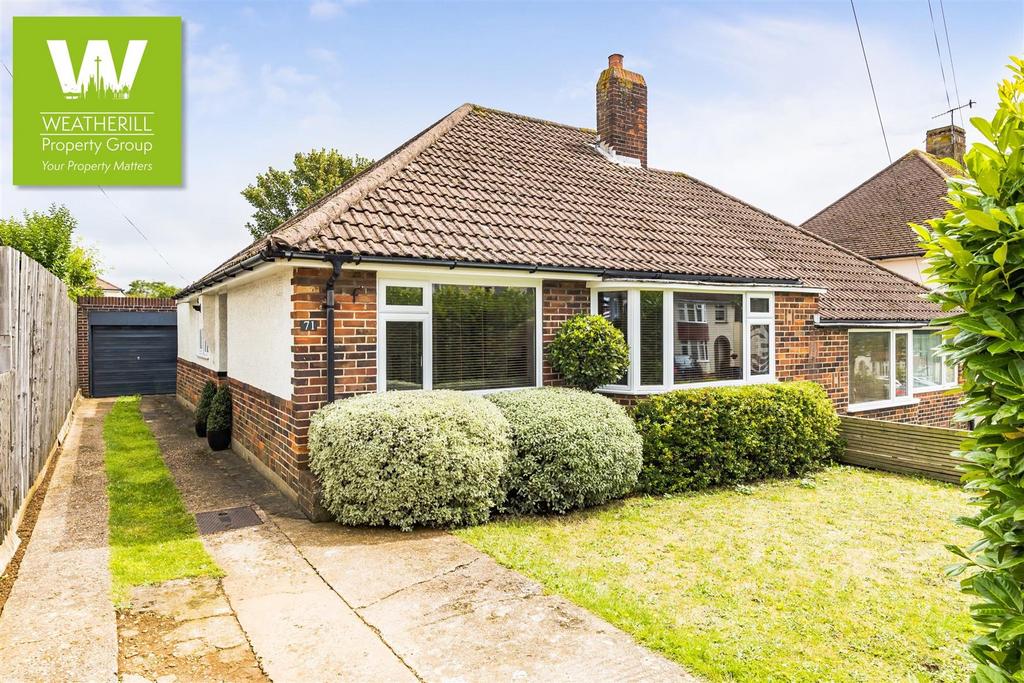 Poplar Avenue, Hove 2 bed semidetached bungalow £450,000