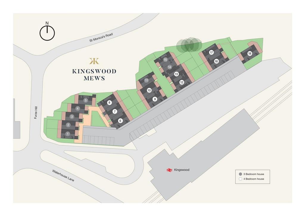 Kingswood Mews Site Plan