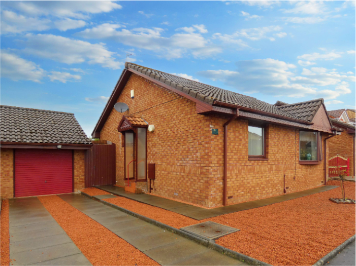 Hawkhill Drive, Stevenston KA20 2 bed detached bungalow for sale £160,000