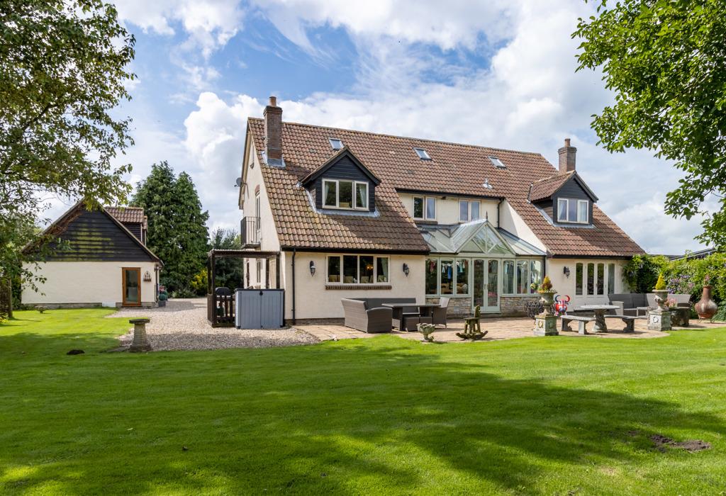 Burtle Moor Farm, Bridgwater, Somerset 6 bed detached house for sale