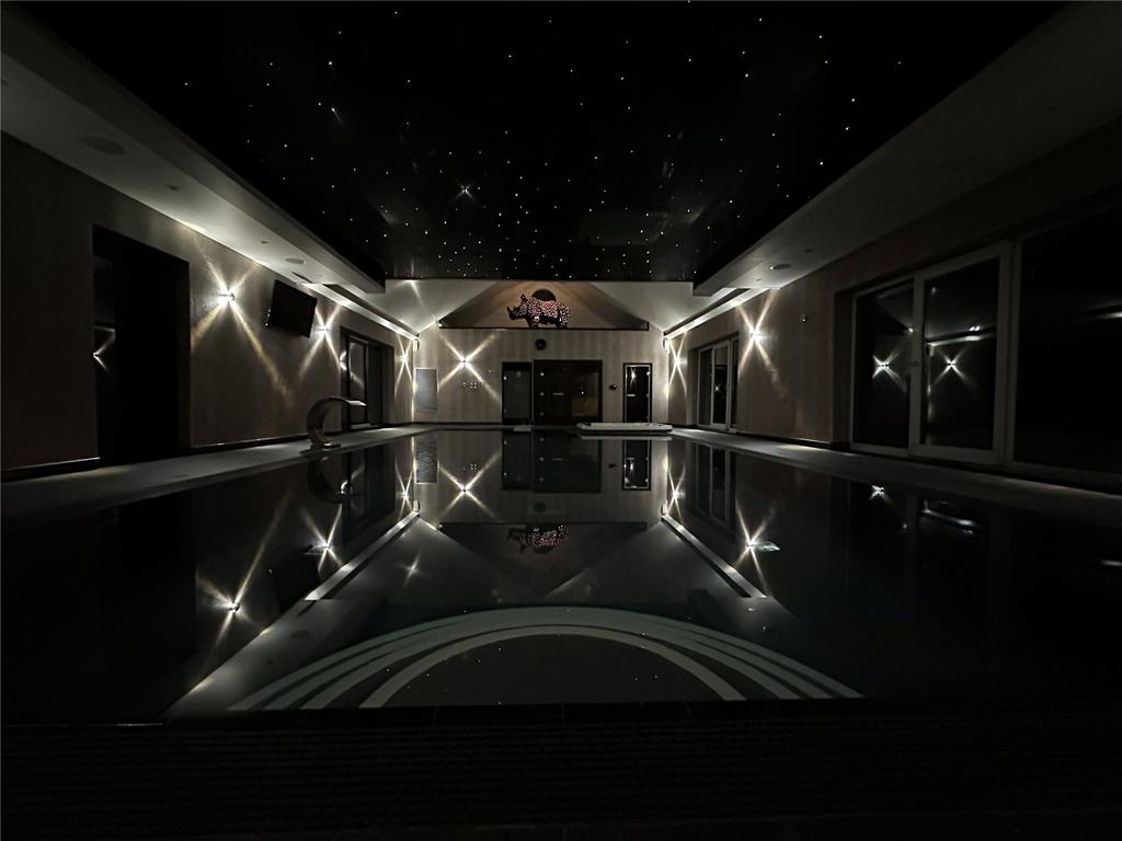 Pool At Night