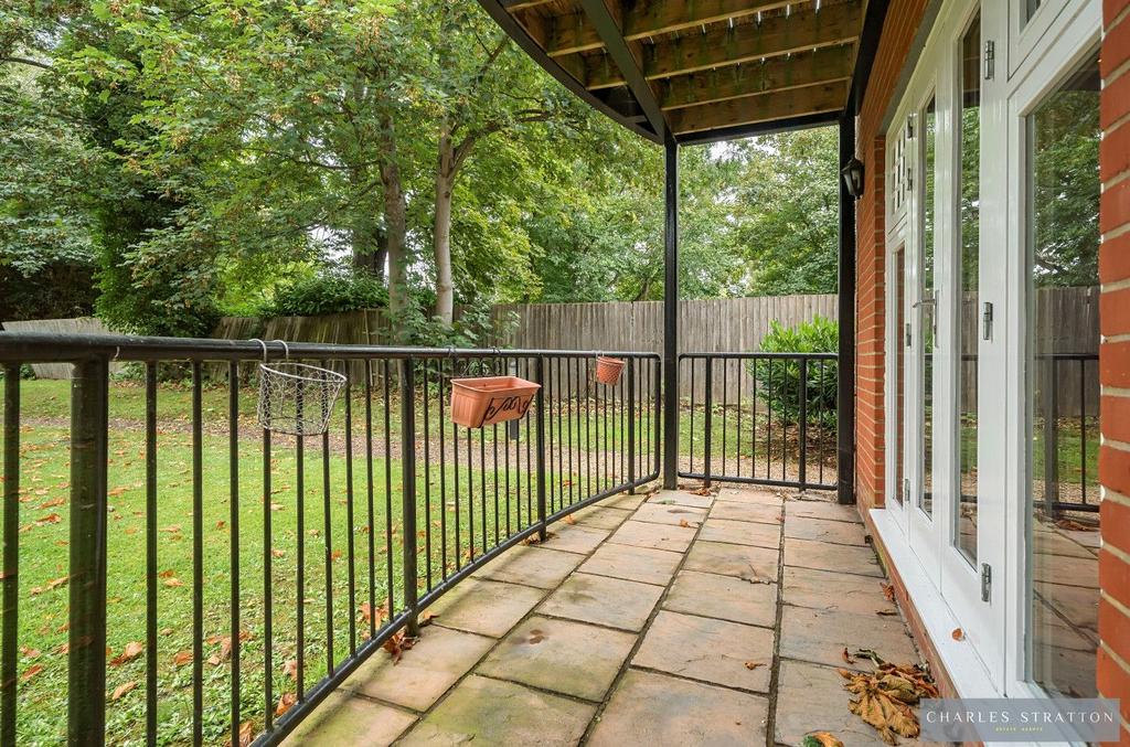 Private Patio Area