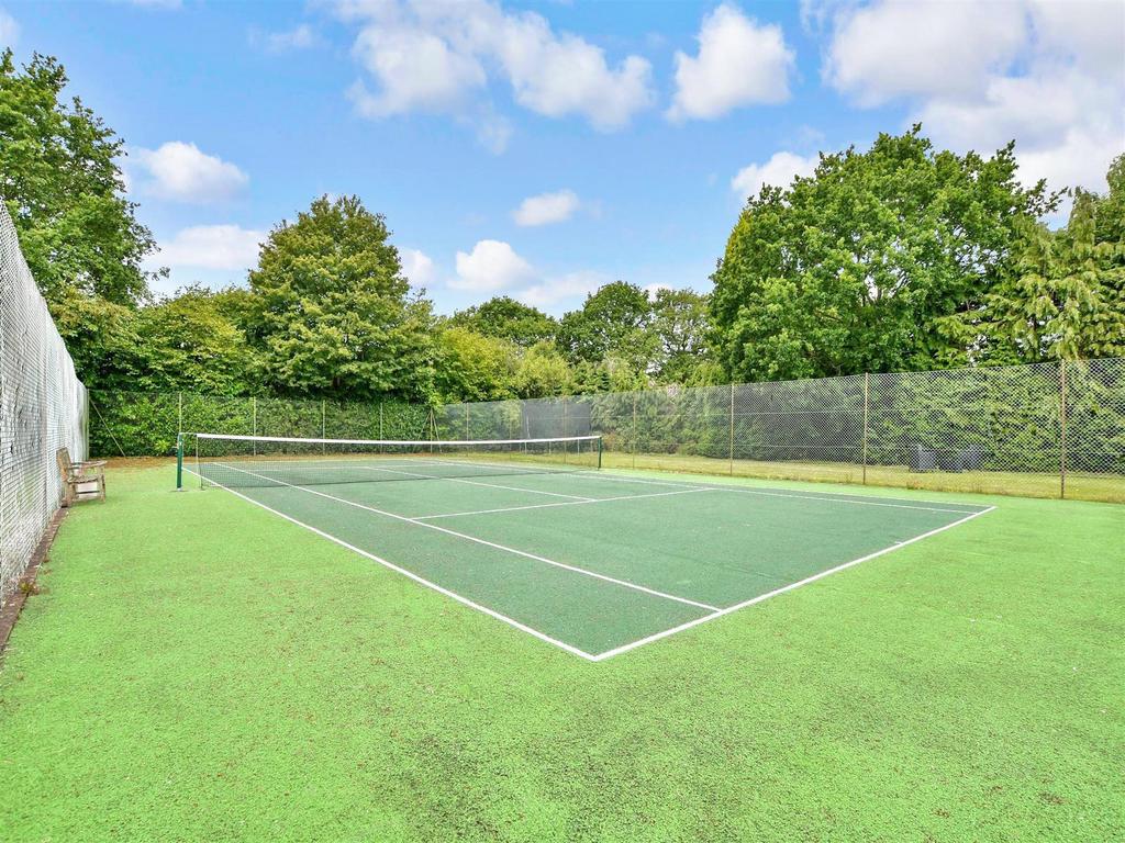 Tennis Court Green