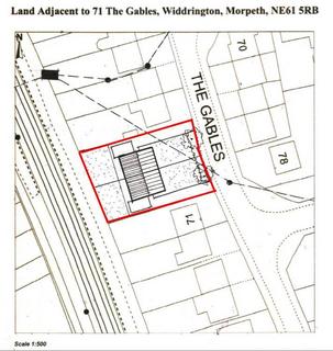 Land for sale, The Gables, Widdrington, Morpeth