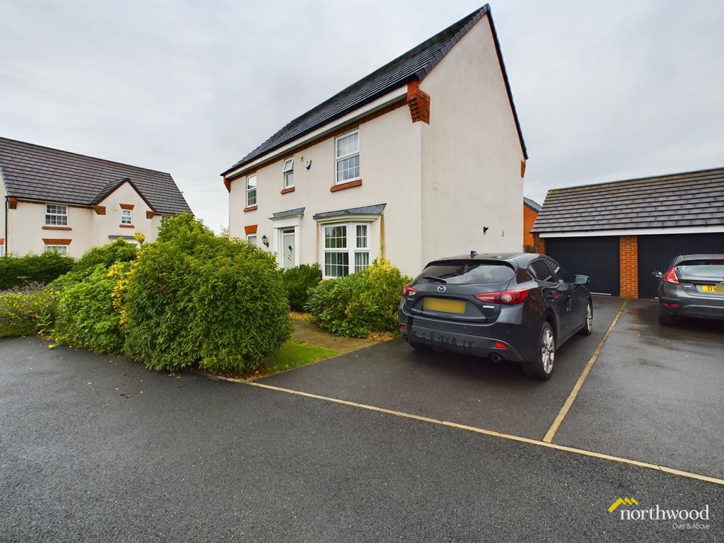 Ridding Drive, Crewe, CW1 4 bed detached house £325,000