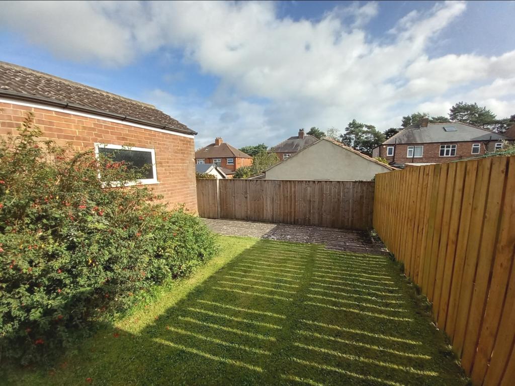 Rear garden