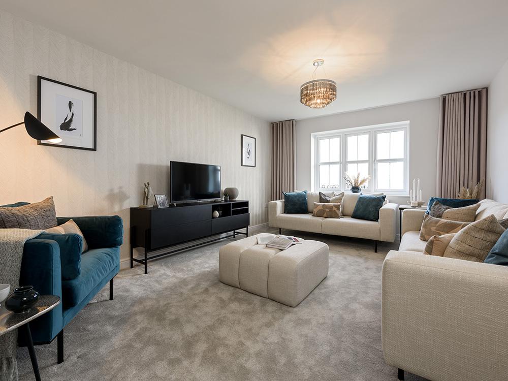 Light and spacious lounge
