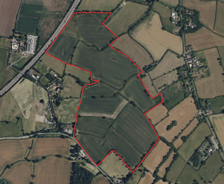 Roberts End, A438, Long Green... Farm land for sale £880,000
