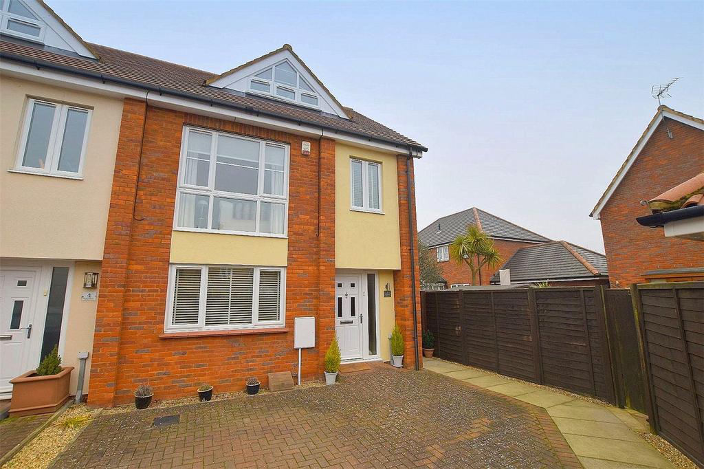 Audley Grove, Rushmere St. Andrew... 3 bed end of terrace house £325,000