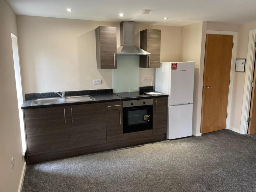 Open Plan Kitchen and Living Area