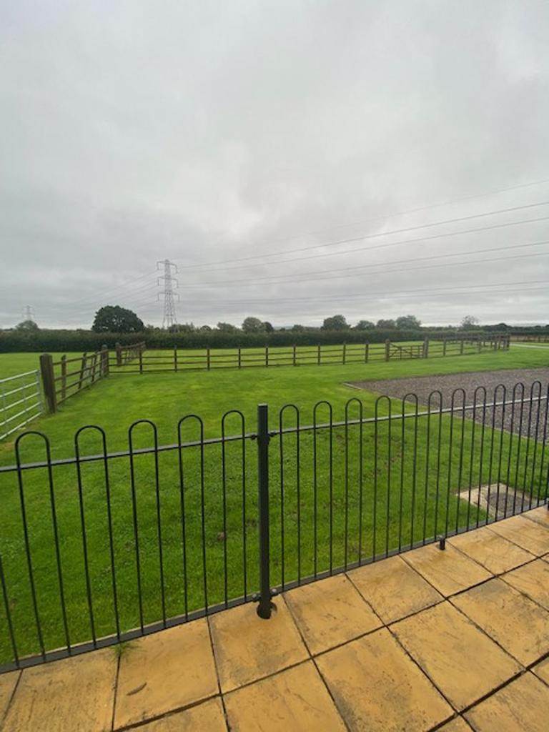 View from front of