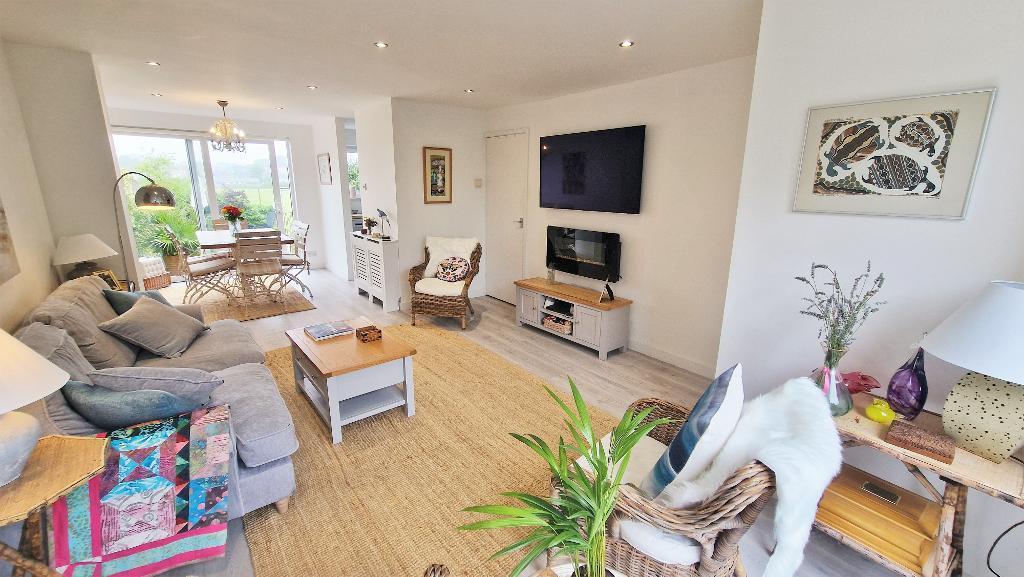 Open Plan Sitting Room and Dining Room