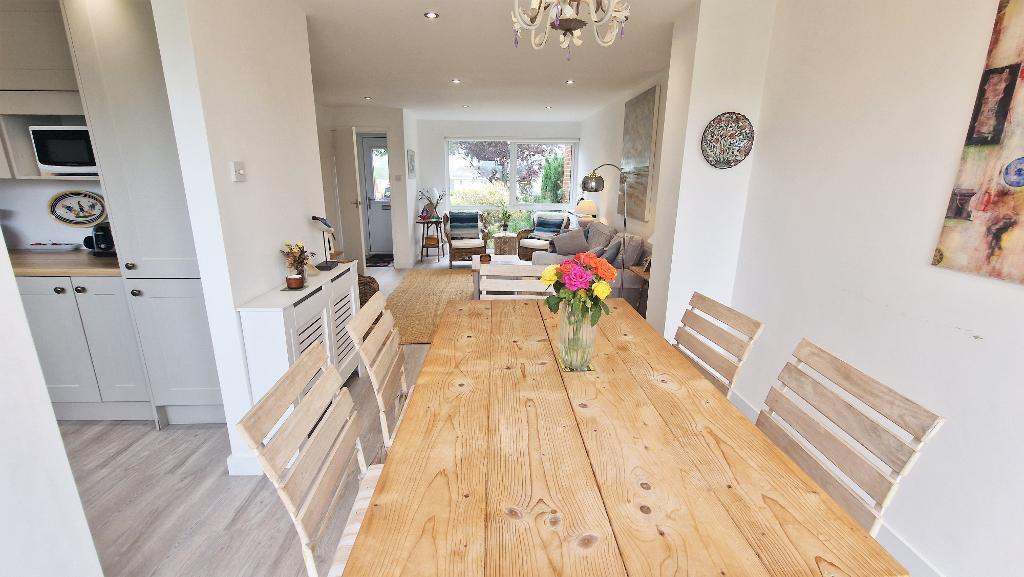 Open Plan Dining Room and Sitting Room