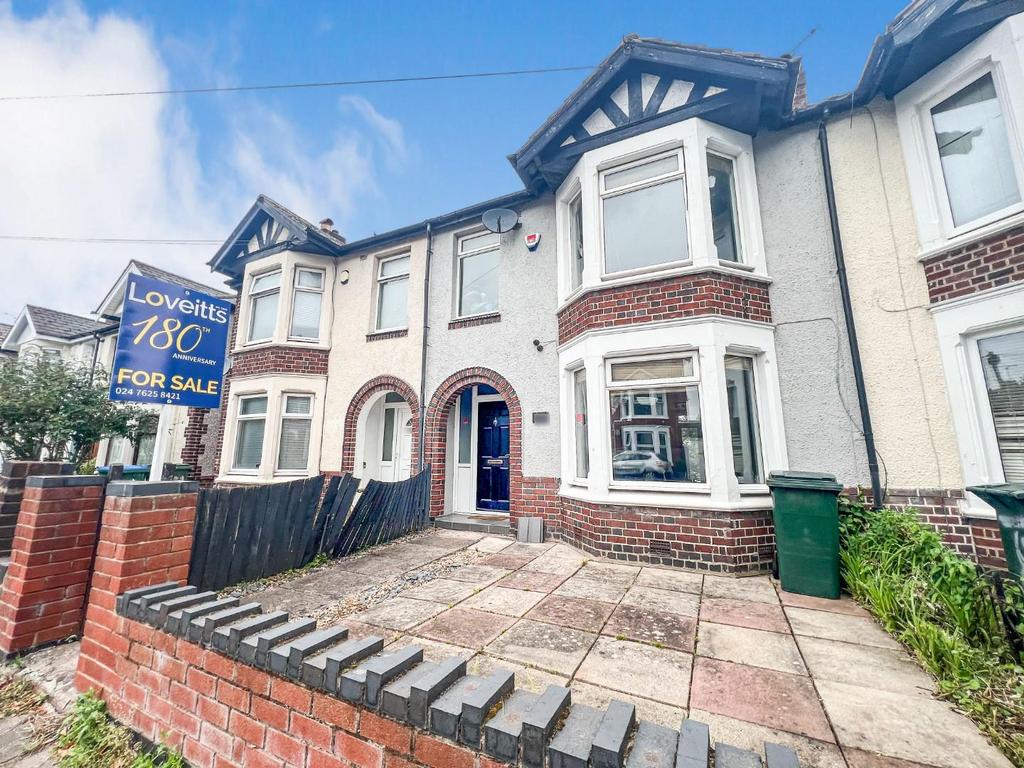 Siddeley Avenue, Stoke, Coventry 3 bed terraced house for sale £185,000