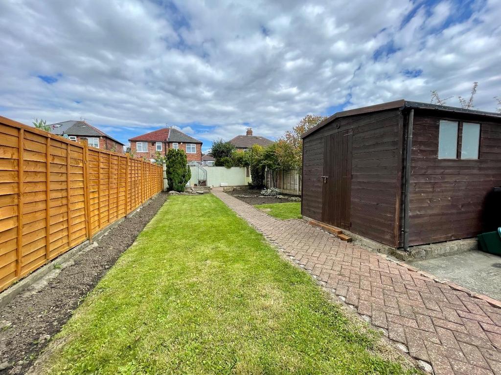 Rear garden