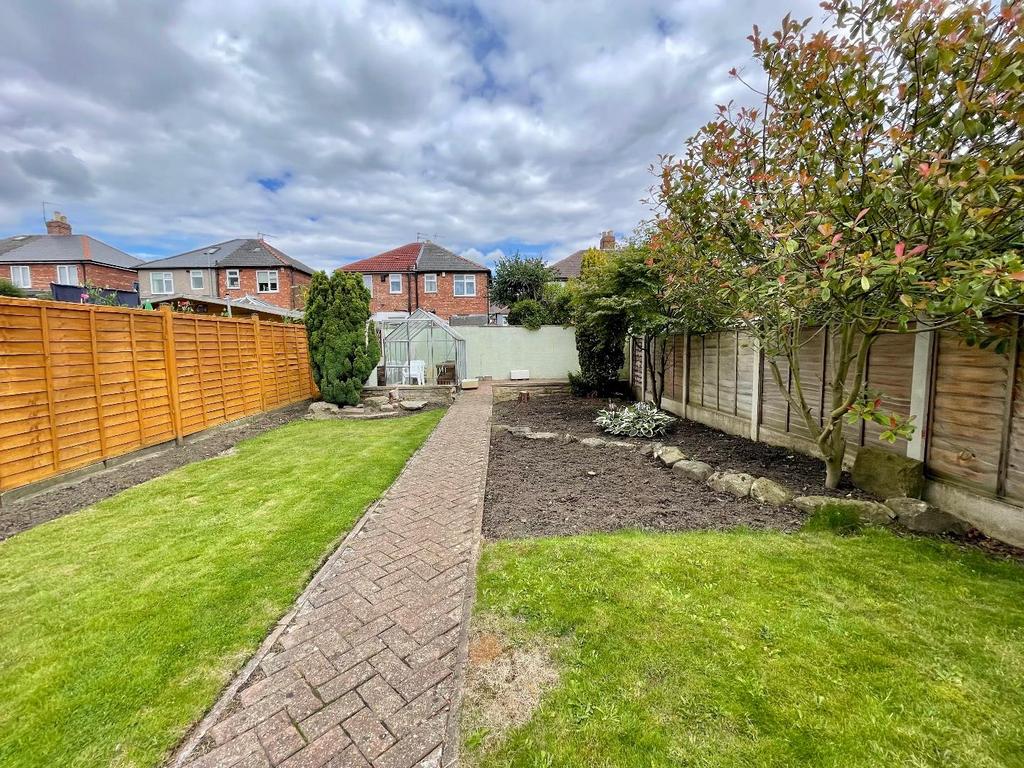 Rear garden