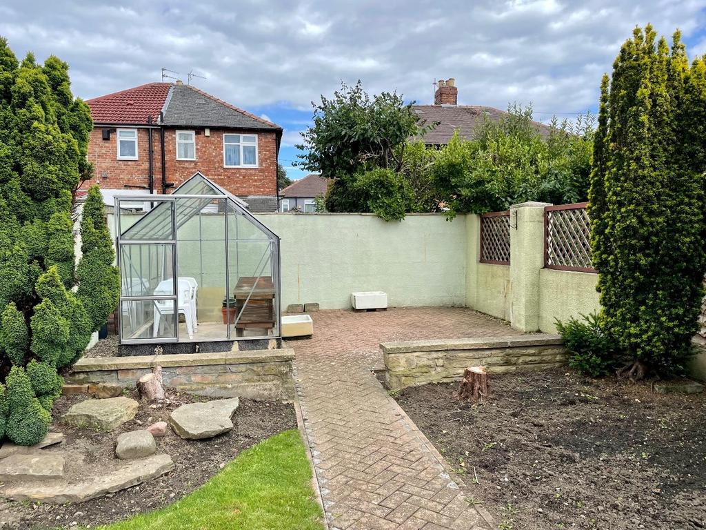 Rear garden
