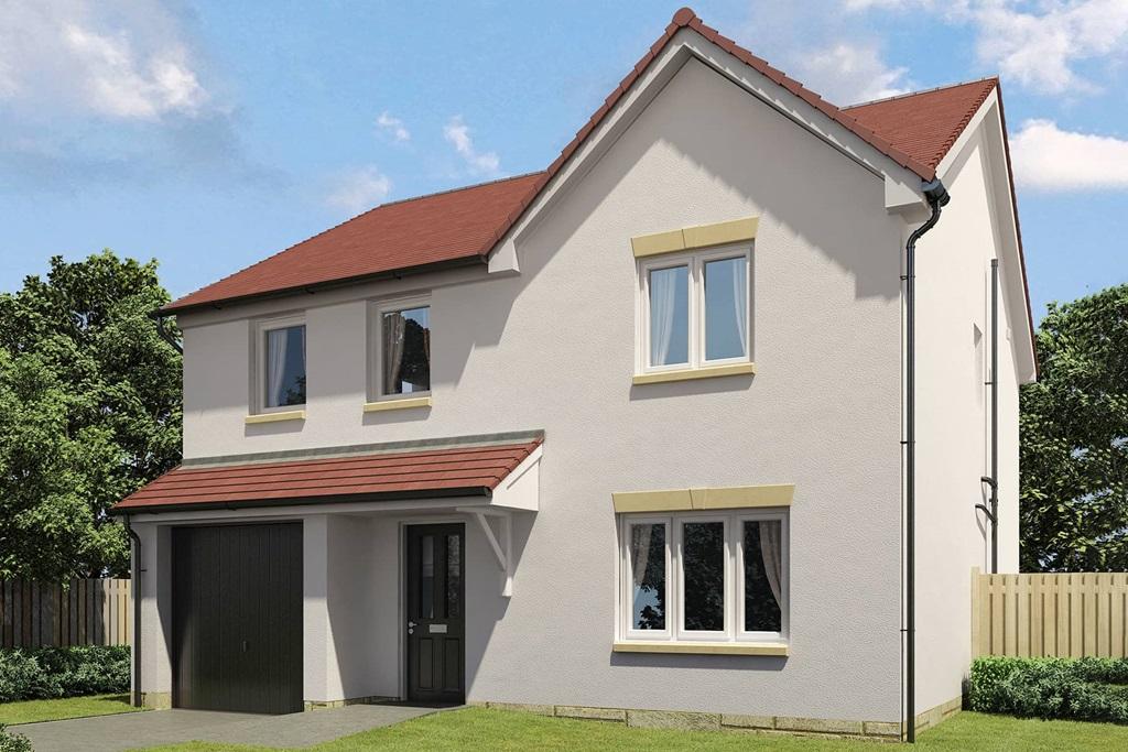 An example of a 4 bed Geddes home