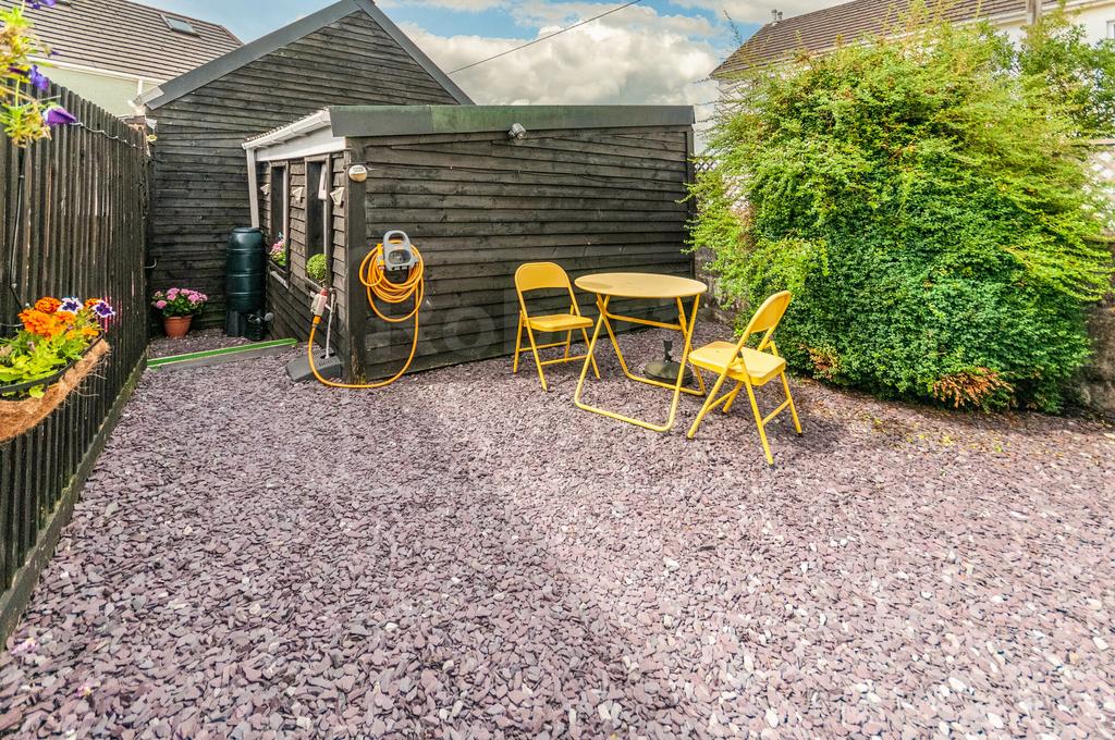 Holiday let garden