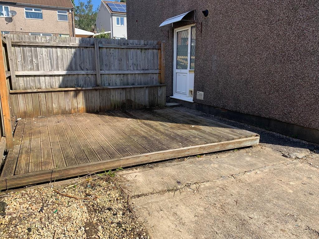 Decked Sitting Area