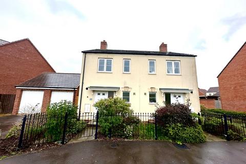 2 bedroom semi-detached house to rent, Boulmer Avenue Kingsway, Quedgeley, Gloucester, Gloucestershire, GL2