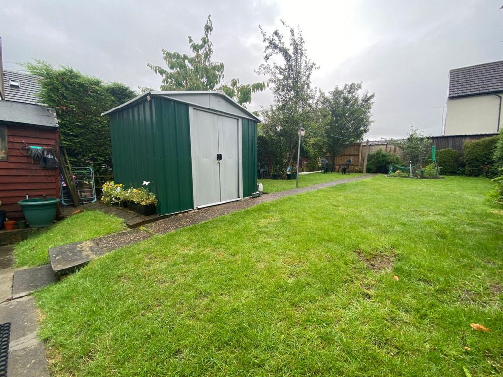 Rear garden