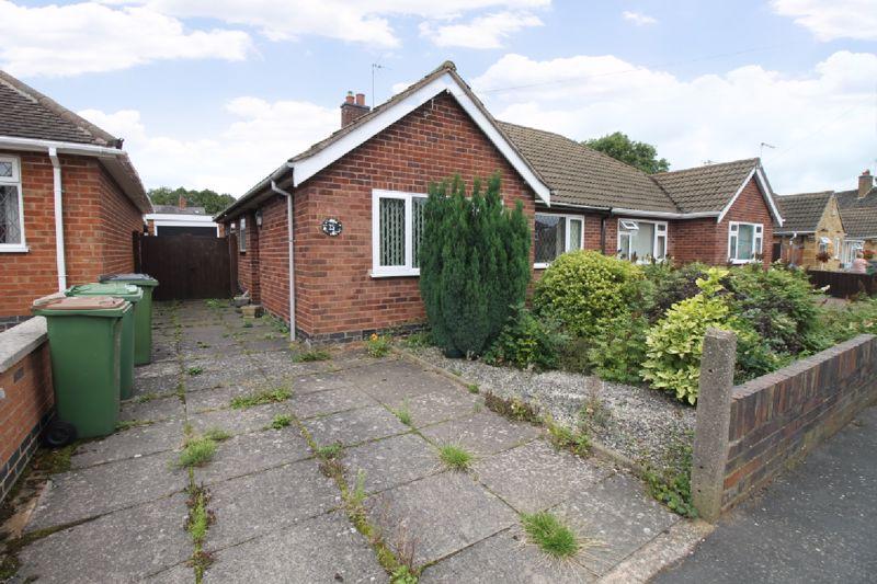 Armson Avenue, Kirby Muxloe, Leicester 2 bed semidetached bungalow for sale £250,000