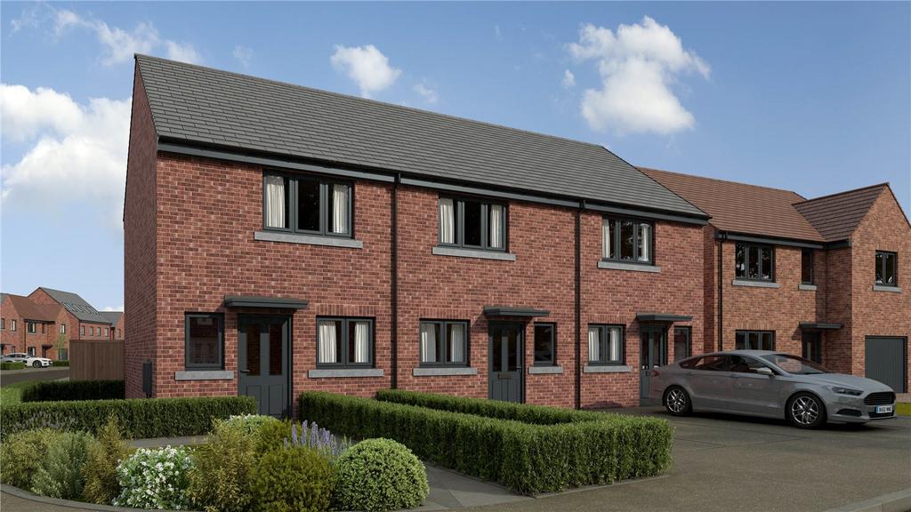 Seaton Meadows, Greatham, Hartlepool, TS25 2 bed terraced house for