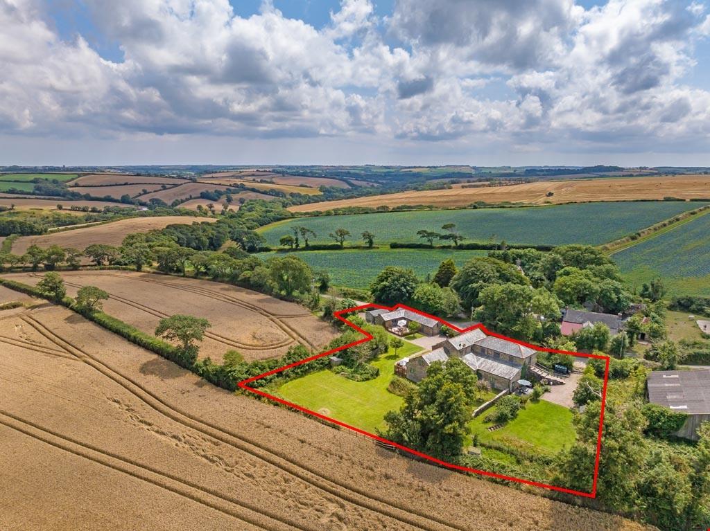 Ladock, Nr. Truro, Cornwall 8 bed barn conversion £1,200,000