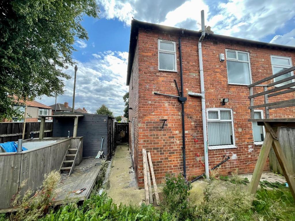 Rear garden