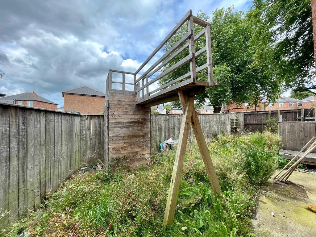 Rear garden