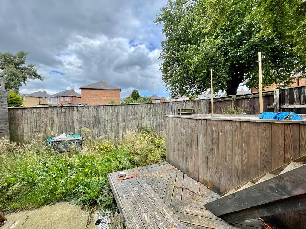 Rear garden