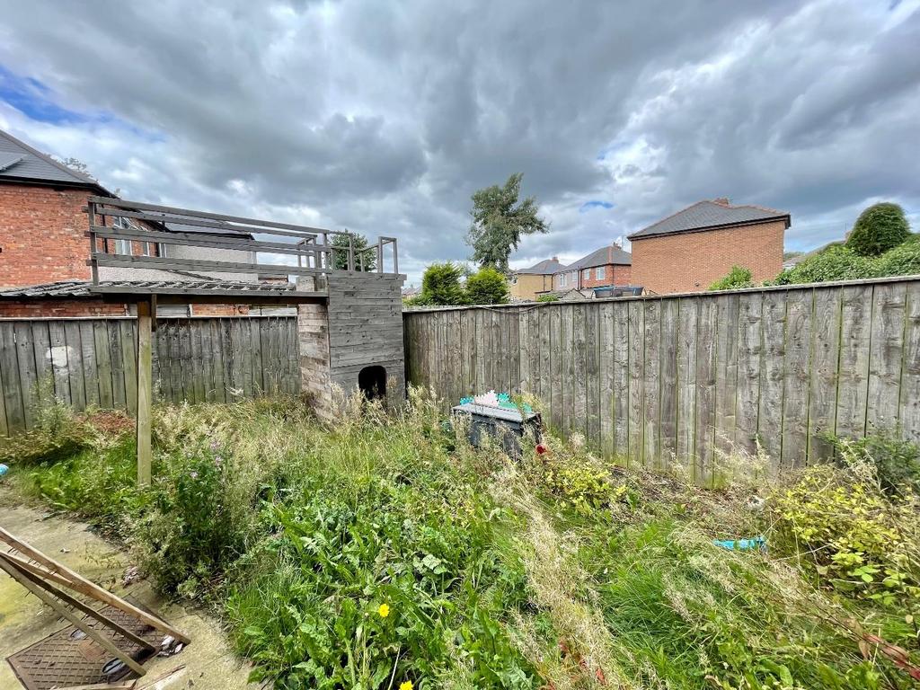 Rear garden