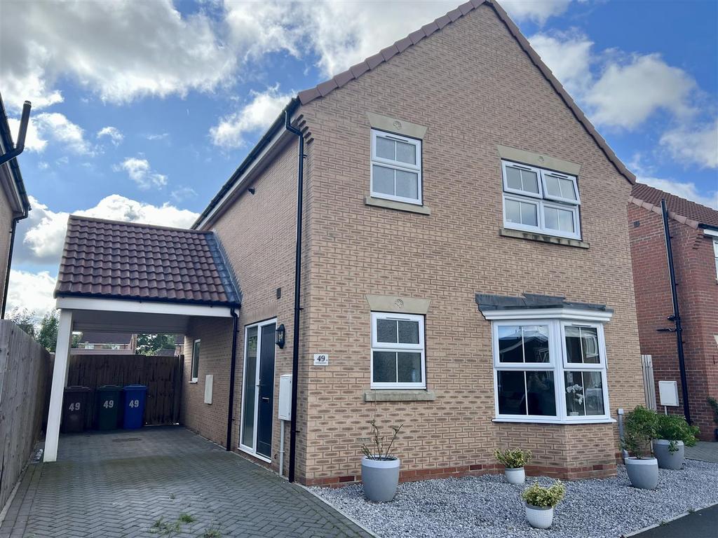 Hawling Road, Market Weighton, York 3 bed detached house for sale £